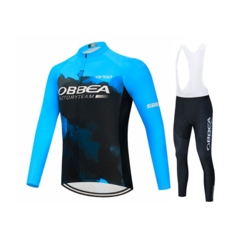 Summer Short-sleeved Cycling Jersey Suit Mountain Bike - Blue Force Sports