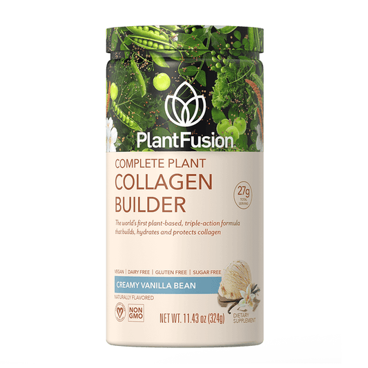 Complete Plant Collagen Builder - Vegan Collagen Peptides - Creamy Vanilla Bean