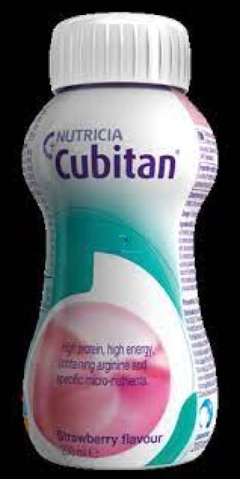 Cubitan Wound Management Nutritional Drink Strawberry - 200ml / 24 x 200ml