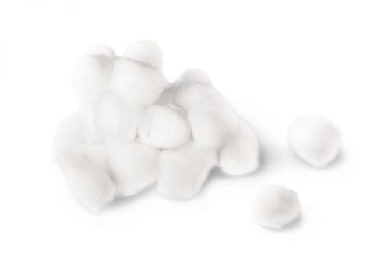 Non-Sterile Cotton Balls, Large, 1.25", Case of 2000