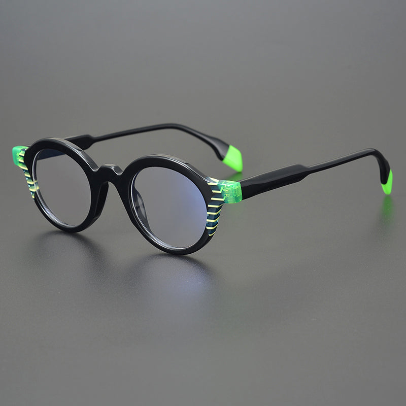 Color Blocking Small Fashion Personality Round Box - Blue Force Sports