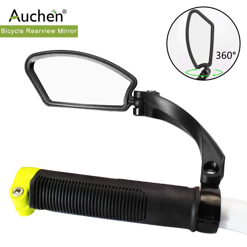 Bike Mirror,Adjustable Safe Rearview Mirror, Stainless Steel Lens Handlebar Bicycle Mirror, Mountain Road Bike Folding Mirror,360 Degree Rotation Riding Equipment(Black Right Side/Style 1)