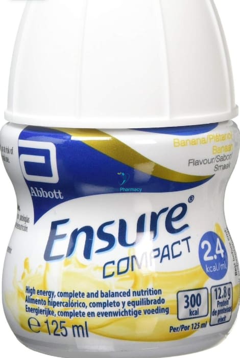 Ensure Compact Banana Nutritional Drinks - 24 x 125ml Case /  4 x 125ml
