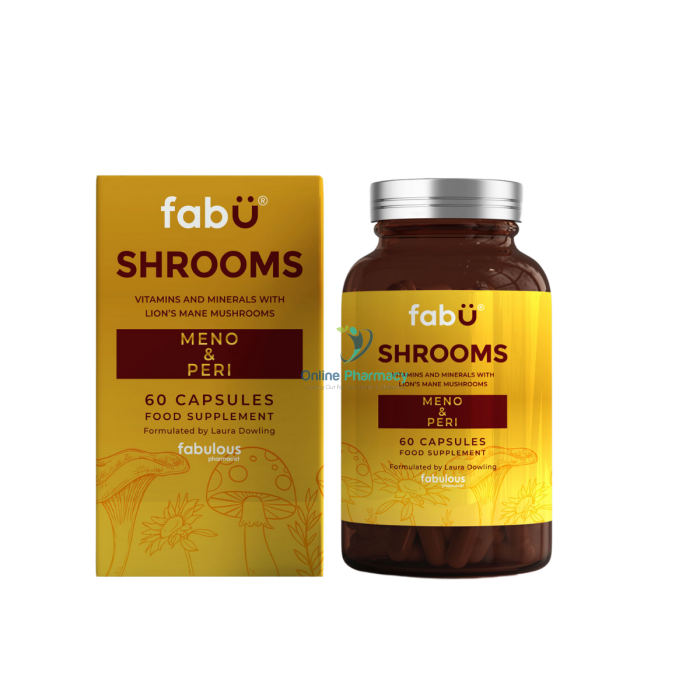 fabÜ Shrooms Meno & Peri - 60 Capsules
