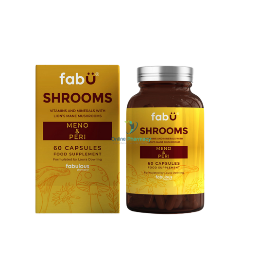 fabÜ Shrooms Meno & Peri - 60 Capsules