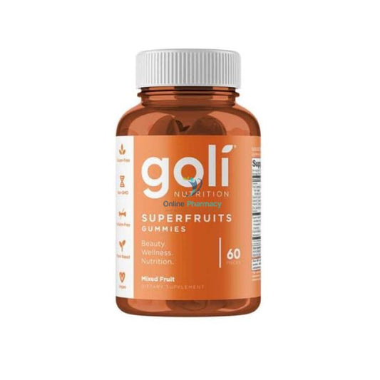 Goli Nutrition Superfruits Gummies  - 60 Pack