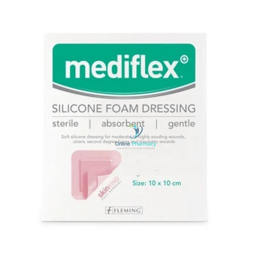 Mediflex Silicone Foam Dressing - 5 Pack (Various Sizes)
