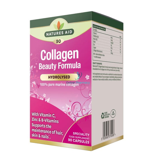 Natures Aid Collagen Beauty Formula - 90 Pack