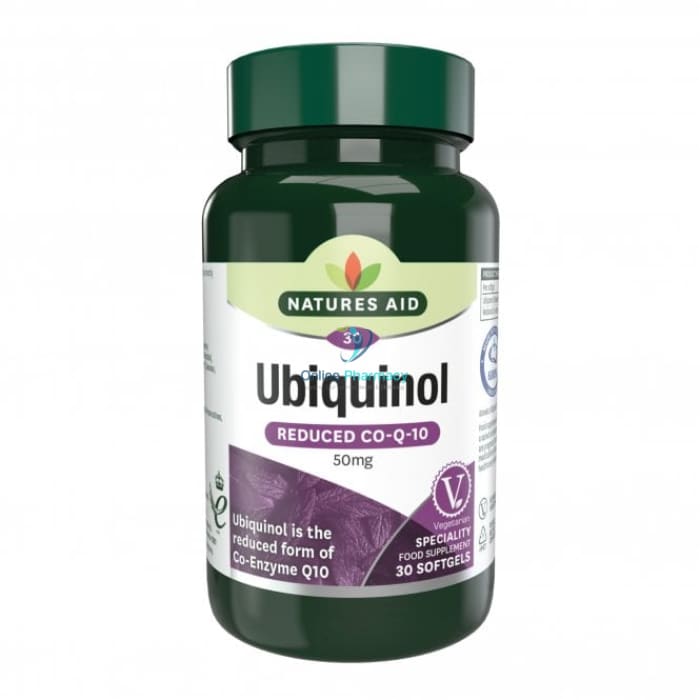 Natures Aid Ubiquinol 50mg - 30 Pack