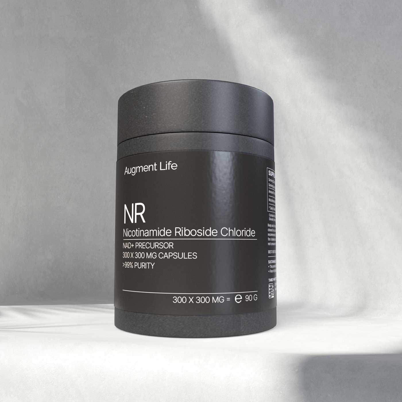 NR - Nicotinamide Riboside Chloride - 300 mg capsules - 98% Purity