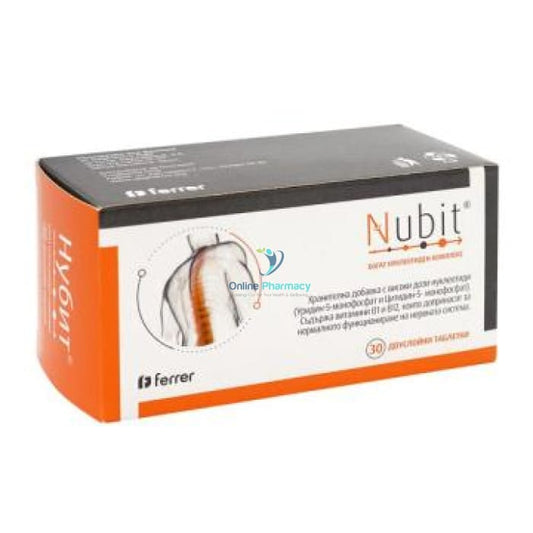 Nubit Nerve Regeneration Supplements - 30 Pack