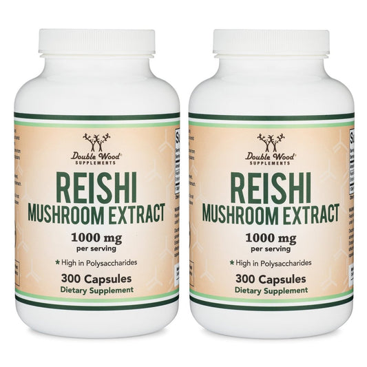 Reishi Mushroom Extract Double Pack