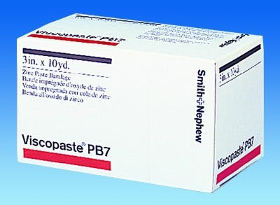 VISCOPASTE 4956 PB7 Zinc Paste Bandage, Box of 12